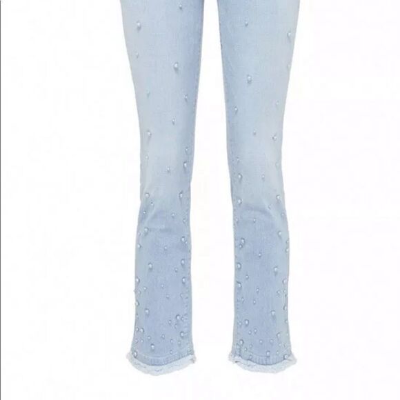 Frame Denim Le High Straight Leg Faux Pear… - Picture 2 of 12